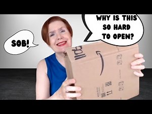 Open your difficult AMAZON box without KILLING YOUR HANDS