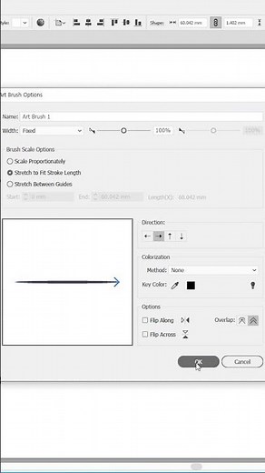 [일러스트레이터] -197- 압력(필압) 브러시 등록하고 사용하기(아트 브러시) / Registering and using pressure brushes in Illustrator