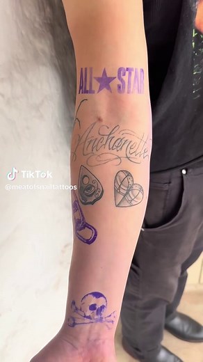 8 Tattoos in 6 Hours: My First Tap Out Session!