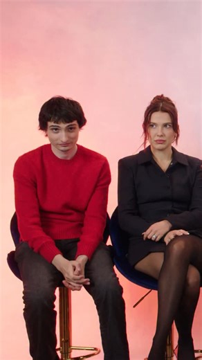 What’s Gaten Matarazzo and Noah Schnapp's aux-cord common ground? Hint: 💚 VF asked the cast of 'Stranger Things' the essential questions—including who on a road trip should never be trusted with the aux. Watch the full Hot Seat: https://youtu.be/wlBKZMw88sQ?si=3_UGtnKoYdu2RBHH | Vanity Fair