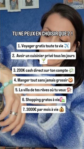 Alors tu choisis quoi ?