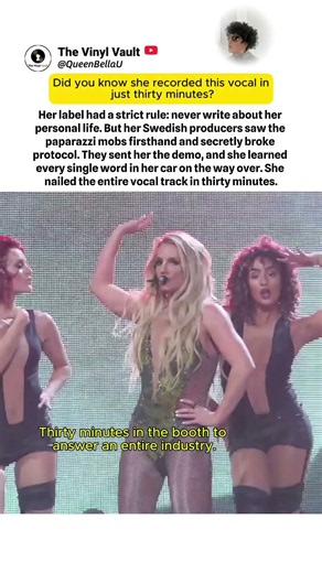 Why this vocal took only 30 minutes #Shorts #BritneySpears#Blackout #PopHistory #MusicLore