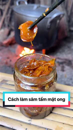Cách làm sâm tẩm mật ong cho sức khỏe tốt