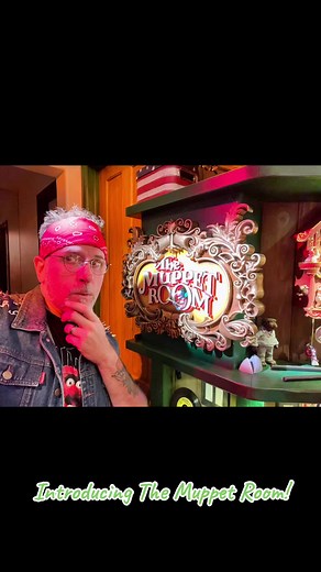 Emmy Award-winning scenic designer Andy Walmsley conjured magic tonight when he unveiled The Muppet Room, an exclusive showcase for his private collection. #Vegasville #lasvegas #vegas #muppets #muppetshow #scenicdesigner #puppet #puppetsoftiktok #nostalgia #kermit #jimhenson