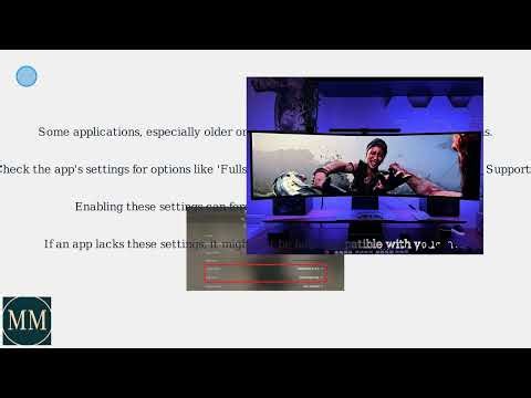 How to Fix LG UltraWide Monitor Not Showing Full Screen – 21:9 Resolution & App Scaling