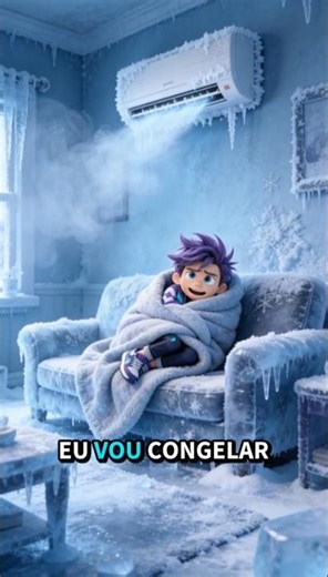 The air conditioner FROZE EVERYTHING 😱