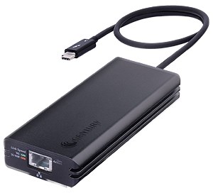 Thunderbolt™3 to 10GbE LAN adapter