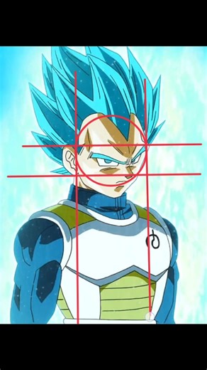 Let's draw Vegeta 🔥 Dragon ball anime drawing.