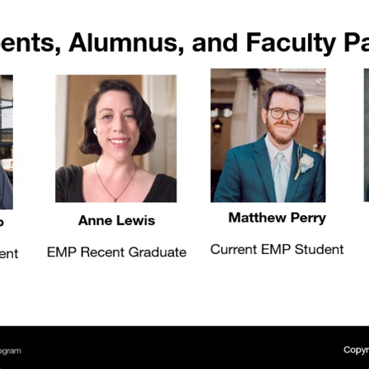 Past Webinar: Why choose the ME in Engineering Management? A student and faculty panel