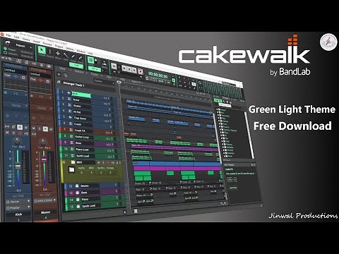 Free theme for Cakewalk by Bandlab | Jinwal Productions