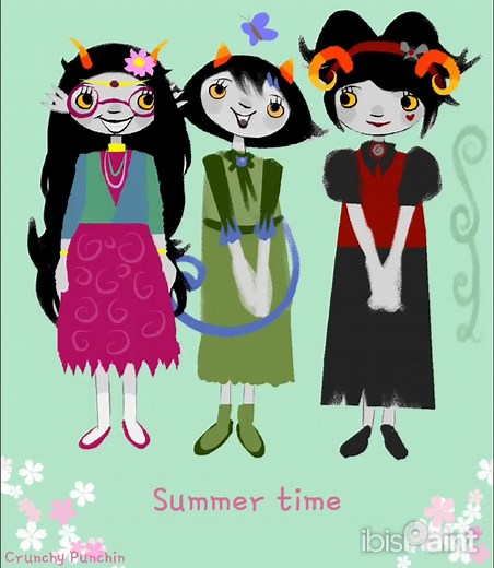 Summer time!☀️ #fanart #art #homestuckfanart #homestuckart #homestuck
