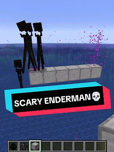 Enderman?💀 #Minecraft #minecrafttutorial #minecraftbuilding #babifreitas #enderman