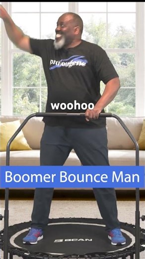 Boomer Bounce Man Rebounding Fun