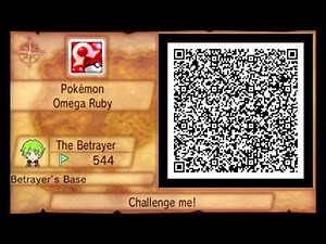 My Pokemon Omega Ruby Secret Base QR code