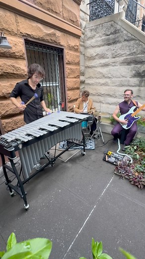 A bit of When Sunny Gets Blue at a Brooklyn brownstone. Cody Gibson bass / Tyler Hammond drums | Jake Chapman