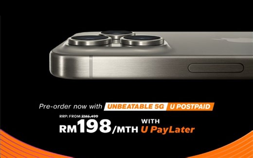 U Mobile offers iPhone 15 from RM156/month, free AirPods or AirTag for pre-order customers - SoyaCincau