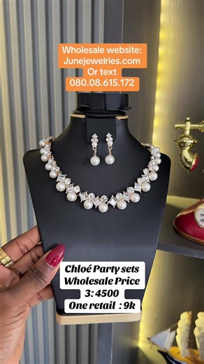 For wholesale Shop in 60 secs on the website : Junejewelries.com Or Kindly join the queue and send your orders here Retail can order sharp on WhatsApp 08108615172 After payment pictures of what you ordered are sent to you before it is shipped Jewelry Wholesale Shop Address : Shop 299 block 7 GI Gate Trade Fair Delivery in Lagos is within 24 to 48 hours Western states like Ibadan / Ilorin / Ife : Takes 48 hours Eastern States like owerri/ Aba : takes 48 /72 hours Benin city and co takes : 48 / 72