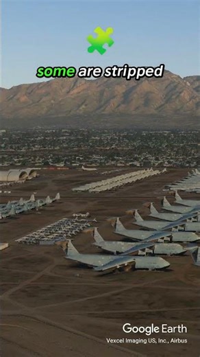 America’s hidden airplane graveyard ✈️🏜️