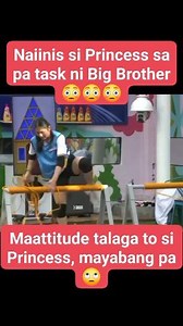 Naiinis si Princess sa pa task ni Big Brother, maattitude talaga to si Princess, mayabang pa🙄 | John Michael Gascon Manipes
