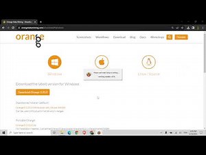 Tutorial 1. How to Install Orange Data Mining?
