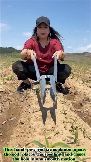 This Simple Seedling Transplanter Saves Hours of Farm Work