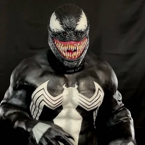 1M views · 5.8K shares | We Are Venom! Muscle suit and sleeves sculpted by @saekoyamazaki1985 Mask sculpted by @andrewfreeman27 Paint by @xuyart and @andrewfreeman27 Modeled by @oldirtyzombie | Immortal Masks | Facebook