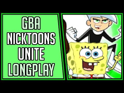 Nicktoons Unite | GBA | Longplay | Walkthrough #44 [4Kp60]