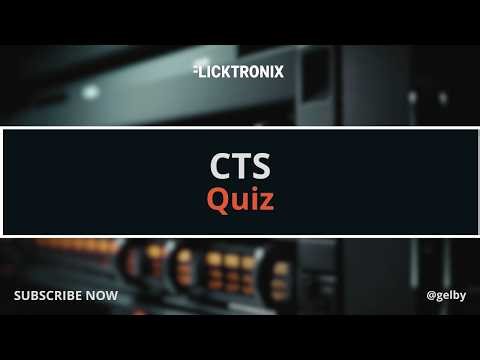 AVIXA CTS // Quizes// Certified Technology Specialist Course Taster