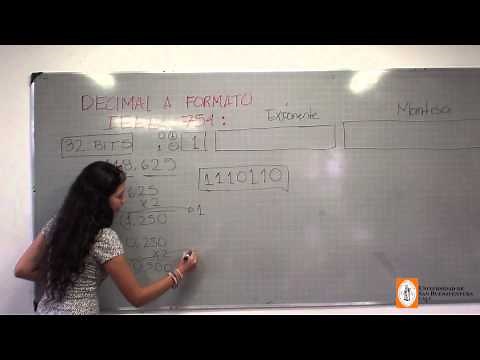 7.Conversión de un número decimal a Formato IEEE 754