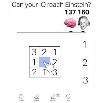 Classic Sudoku | Brain Game | IQ Test | Logic Game | Daily Challenge | Sudoku Puzzle
