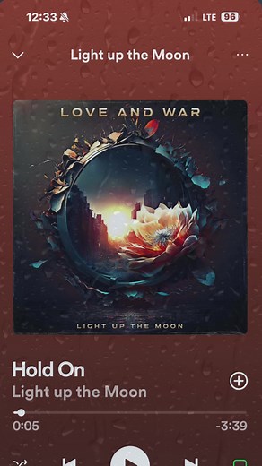 New Single "Hold On" comes out this coming Friday, January 12th. Spread the word. | Light Up The Moon