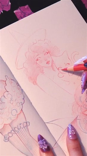 260 reactions | 殺✨ #art #sketch #sketches #draw #drawdaily #drawing | Curlywitxh | Facebook