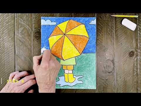 How to Draw an Umbrella