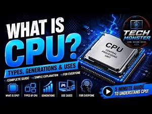 What is CPU? | Complete Beginner's Guide to CPU | Types, Generations & Uses Explained🔥