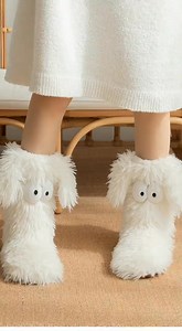 Women's Plush Slippers Socks😂 | Asweetty