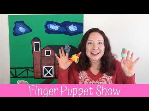 Finger Puppet Show for Kids- The Snake & The Mouse.
