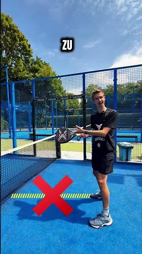 Padel Tennis Anfänger Fehler: So stehst du RICHTIG am Netz! | #padel #padeltennis