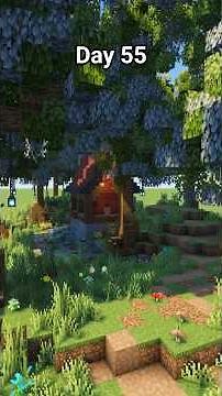 Day 55 | Random Block Generator Challenge #shorts #minecraft