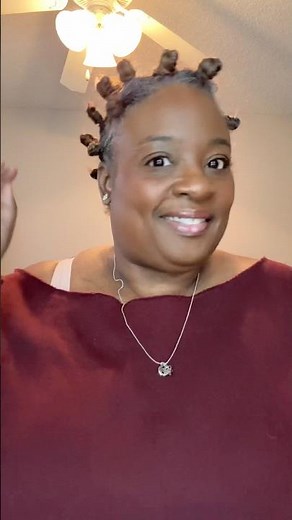 Bantu Knots on My Natural Hair | Over 50 | Hair Transformation | No Heat