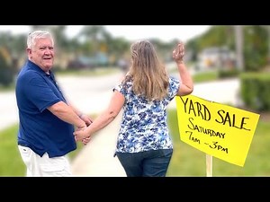 We Took My Mom & Dad To 14 Garage Sales to Find Stuff to Flip on eBay!