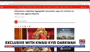 The NDC Under the Gonja Mafia’s drafted the Agyapadie document but made it look like it was coming from Kyebi. Watch the video carefully and read the current happenings 1. GOLDBOD was assigned to Sammy Gyamfi, former spokesperson for Ibrahim Mahama’s Exton Cubic to head. 2. GIADEC was assigned to Yaw Twumasi Ankrah, Lawyer for Ibrahim Mahama to oversee operations of Ghana’s bauxite. 3. Ibrahim Mahama led the charge for the launch of Association of China-Ghana Mining (ACGM). 4. Ghana’s Finance Mi