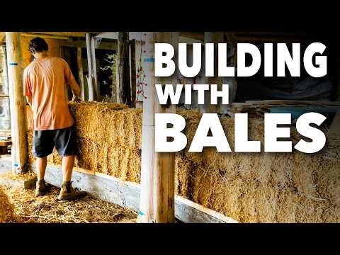 How I Built My Straw Bale Walls