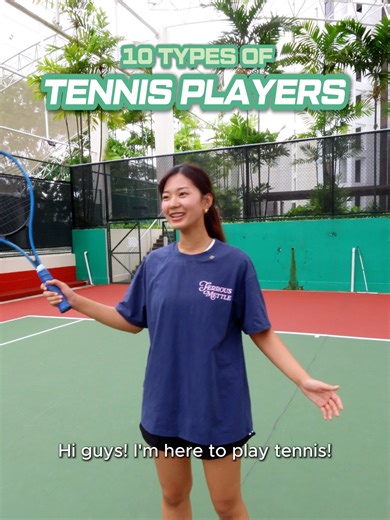 Every social tennis group has at least one of these characters… anymore classic examples? #RallyTennis #tenniscommunity #relatabletennis