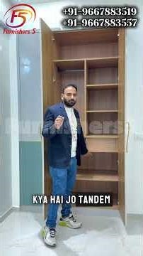 Luxury Modular Wardrobe Design in Gurugram | M3M Soulitude | Smartworld Gems