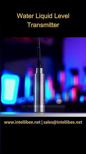 Liquid Level Transmitter, Water Level Sensor, Liquid Level Sensor 4-20mA Signal Output - IntelliBee