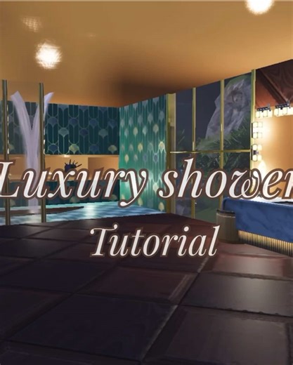Luxury Shower Design Tutorial