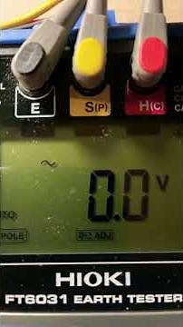 HIOKI FT6031 Earth Tester