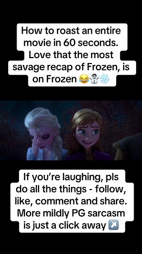 Olaf tells the story. The most savage recap of Frozen, is on Frozen😂 #creatorsearchinsights #Olaf #Frozen #recap #snowman #savage #roast #fy