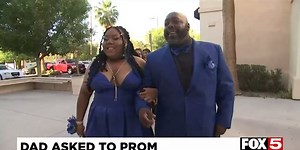 Dad, daughter make memories after she asks him to prom