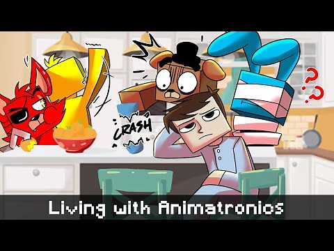 Living with FNAF Animatronics! in Minecraft Fnaf Roleplay SEASON 2!